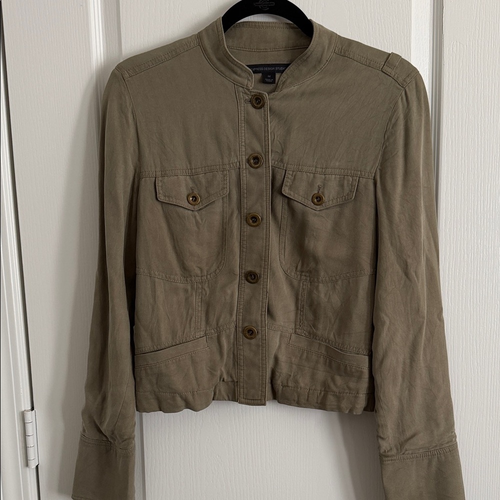 Express Utility Jacket in Olive